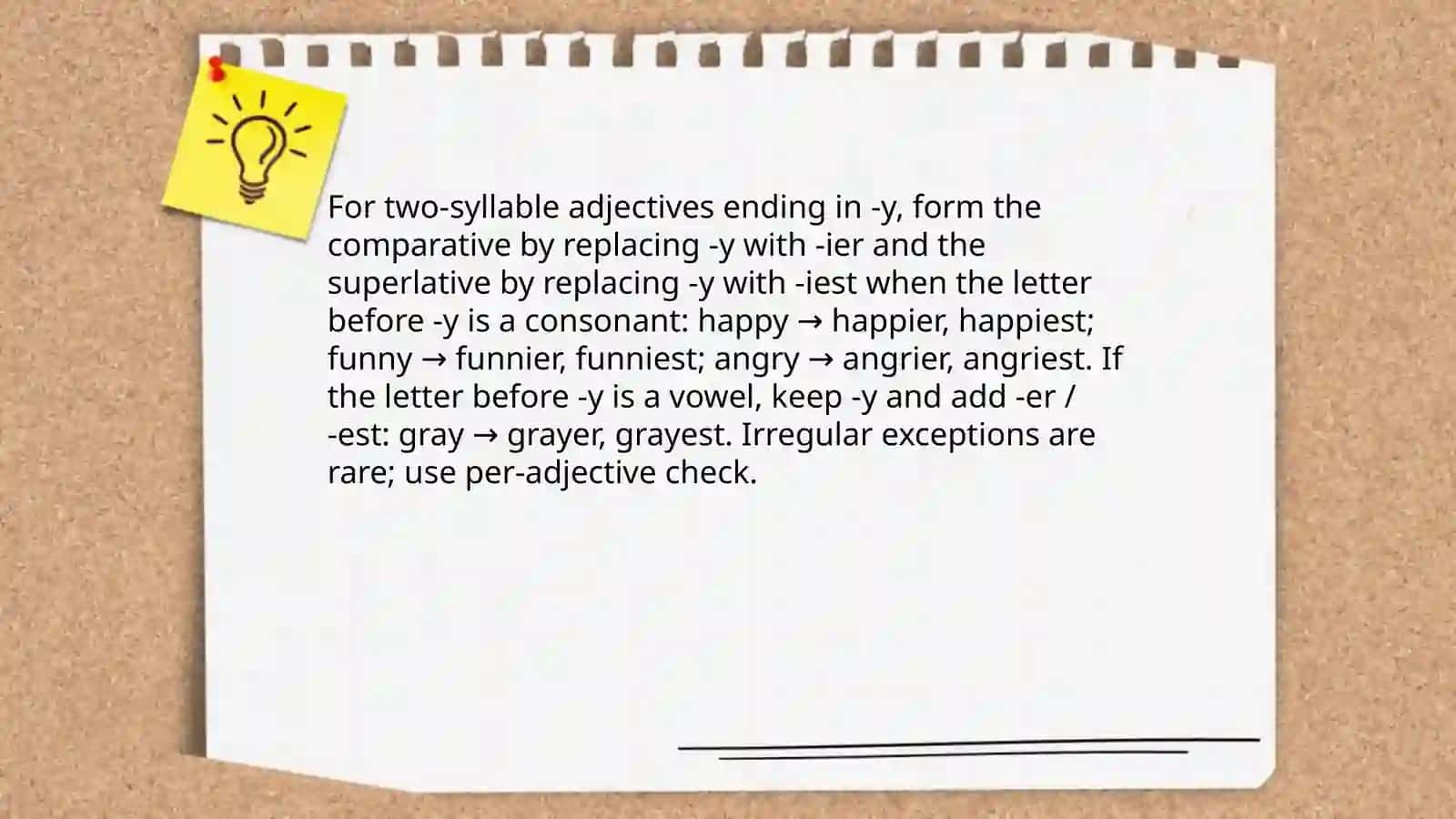Comperative or Superlative 4