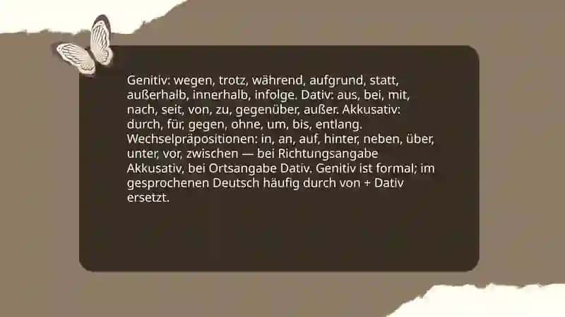 Die Präpositionen 4