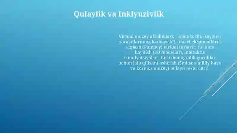 Virtual muzey afzalliklari 4
