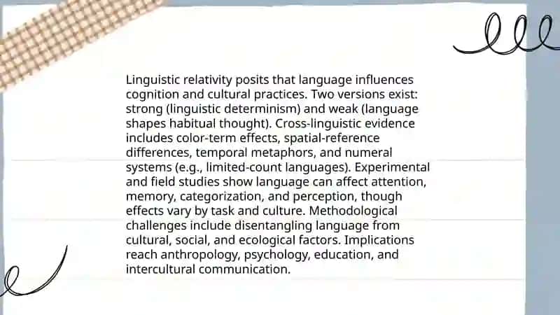 Language and culture 4