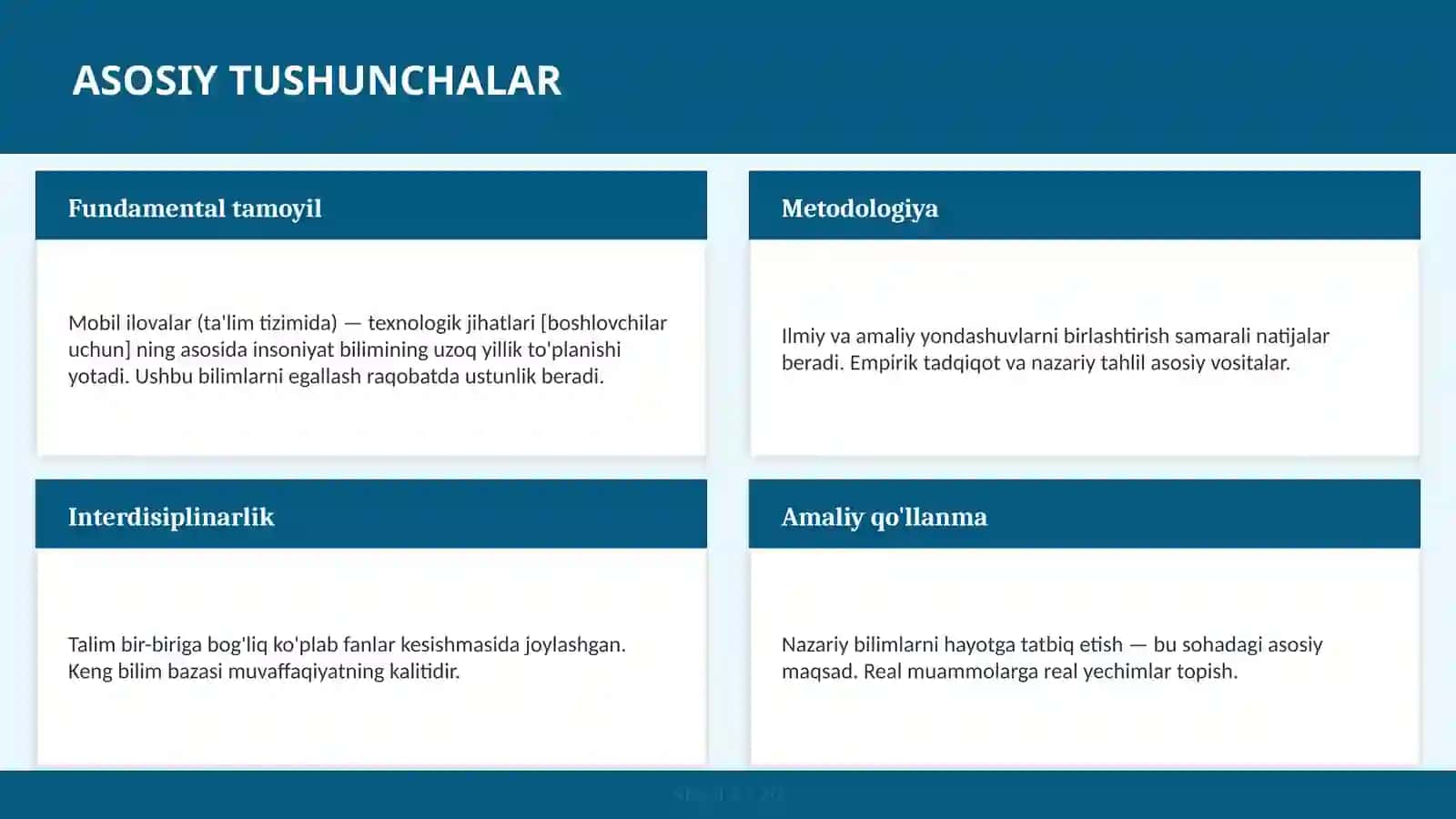 Mobil Ilovalar (Ta'lim Tizimida) — Texnologik Jihatlari [Boshlovchilar Uchun] 4
