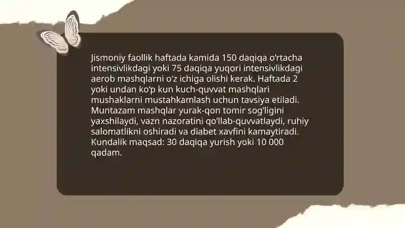 Sogʻlom turmush tarzi 4