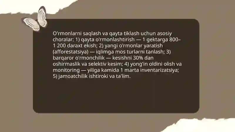 Tabiatni asrash 4