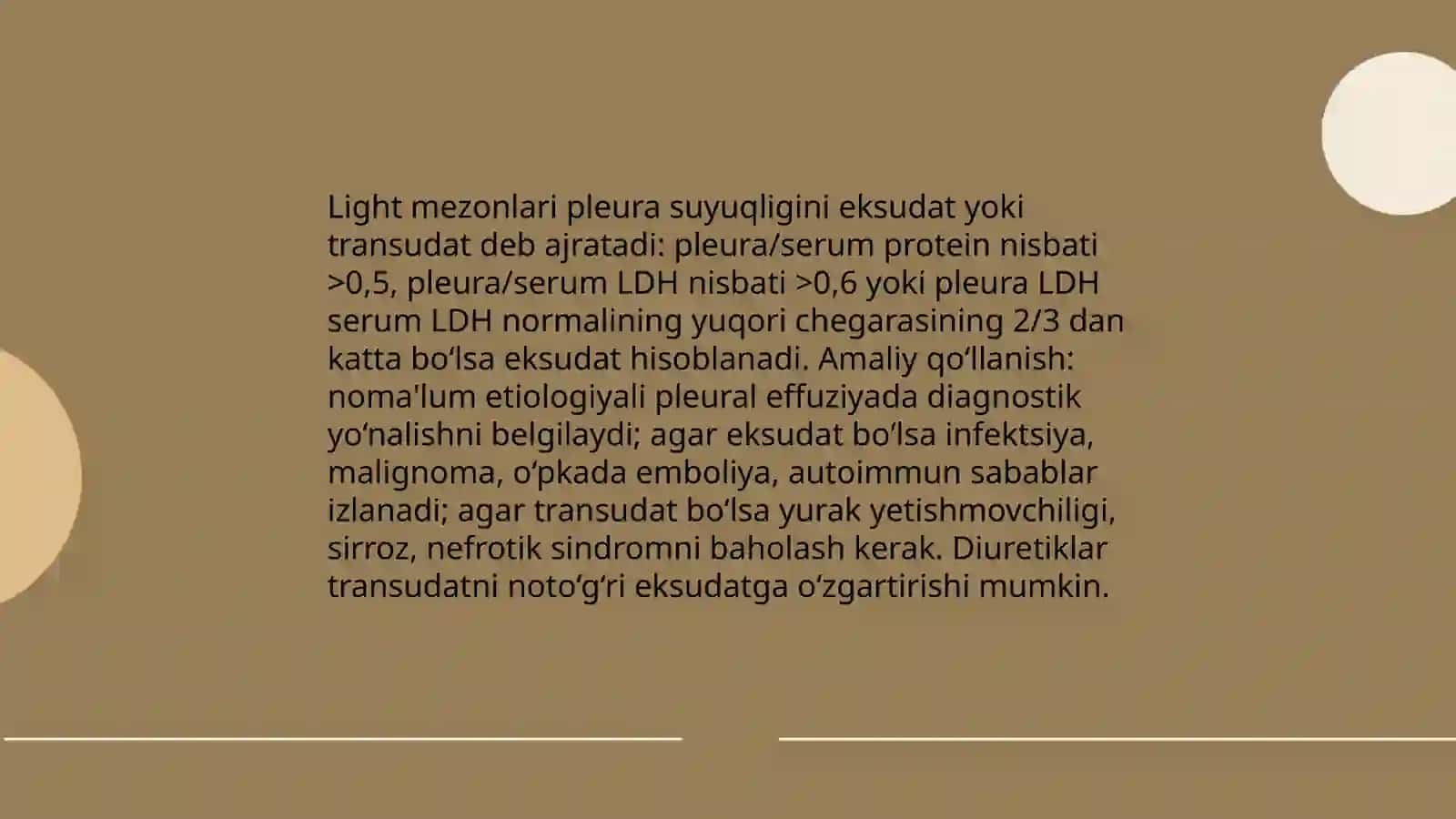 Transudat eksudat tahlili 4
