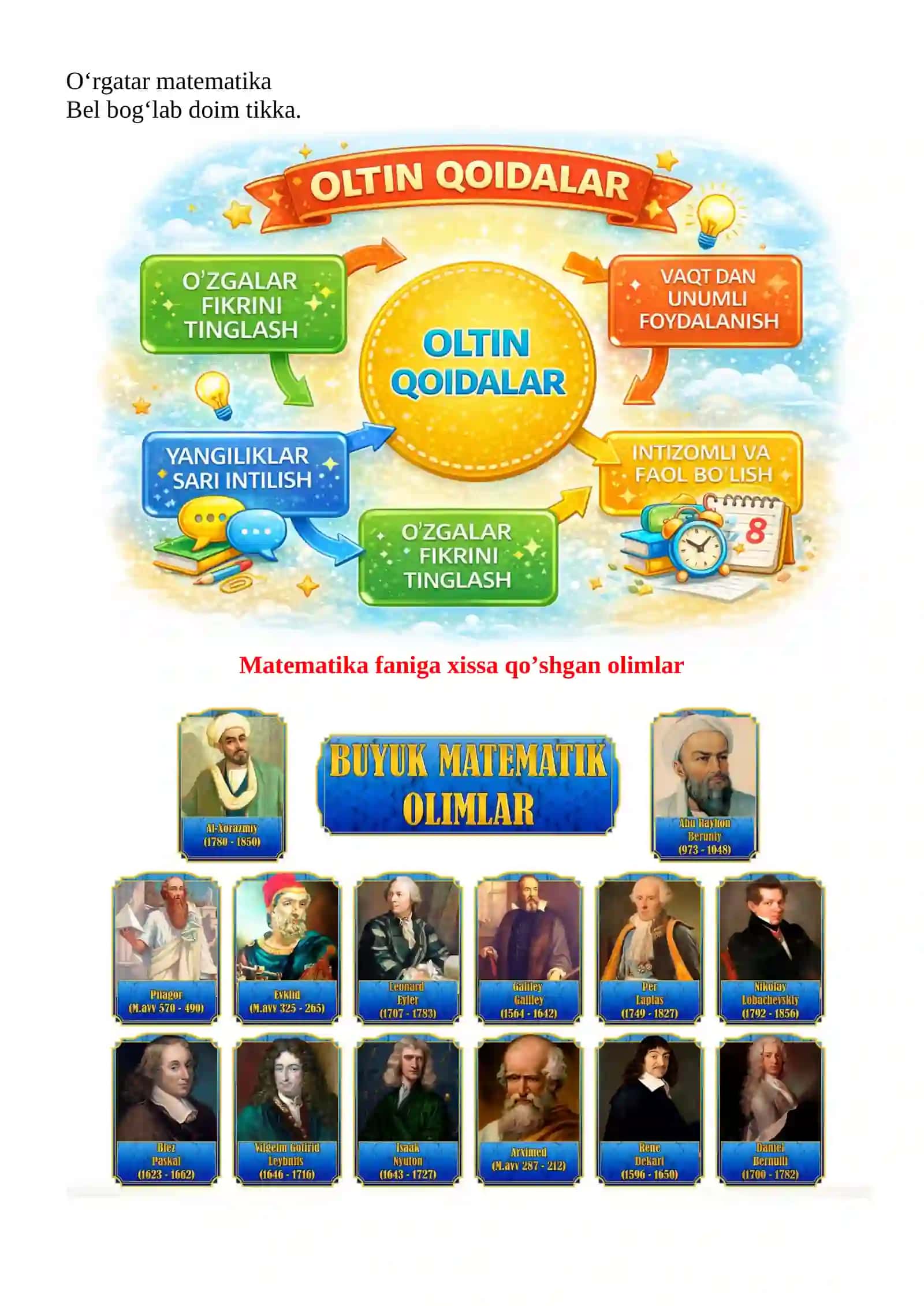 Aralash kasrlarni qo'shish mavzusida 4-sinf Matematika fanidan dars ishlanmasi 4