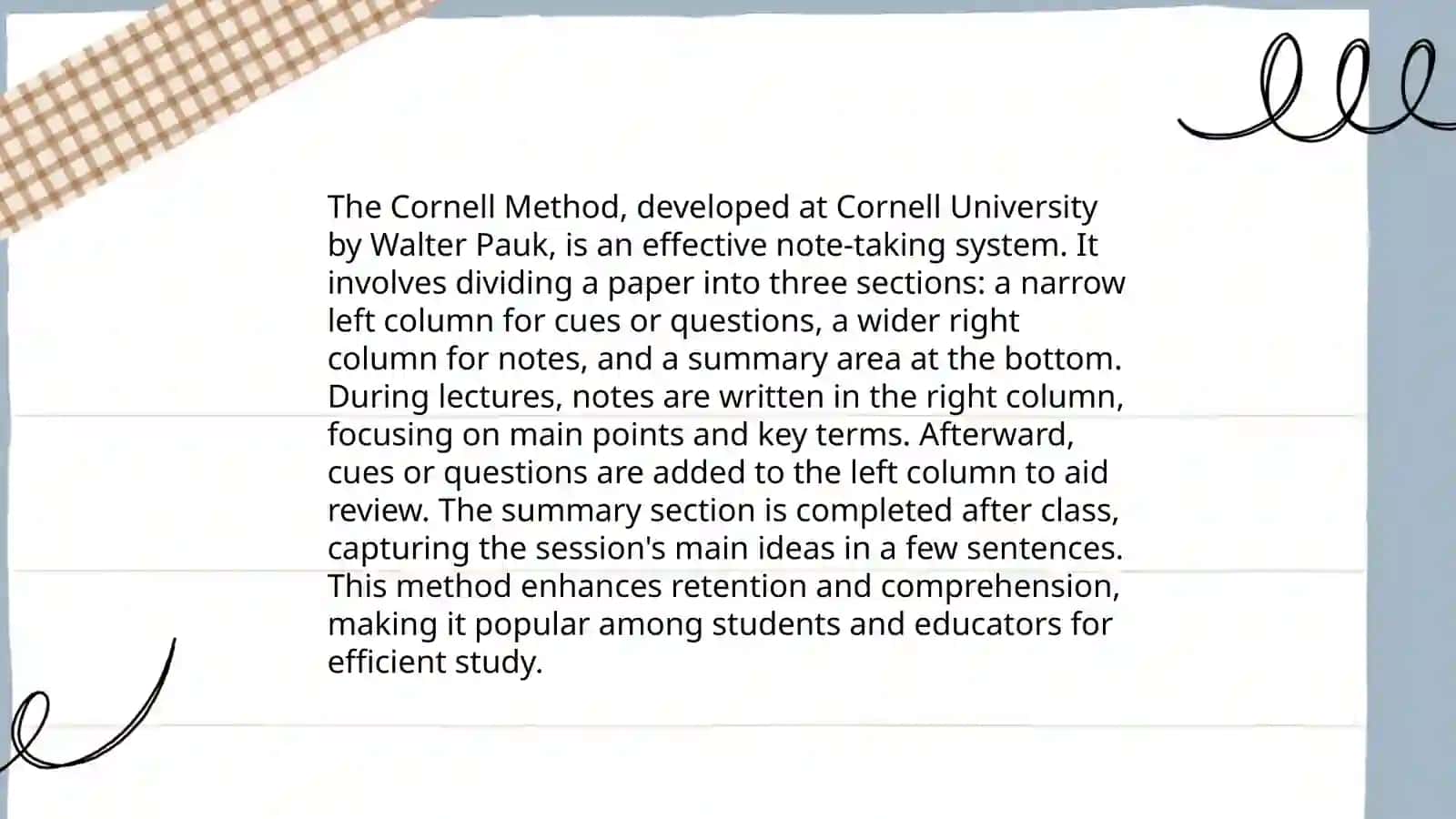 Note-making methods 4