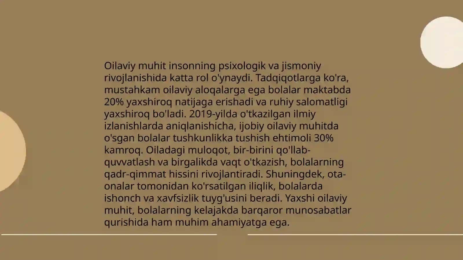 Oilada ota onaning tarbiyaviy san'ati 4