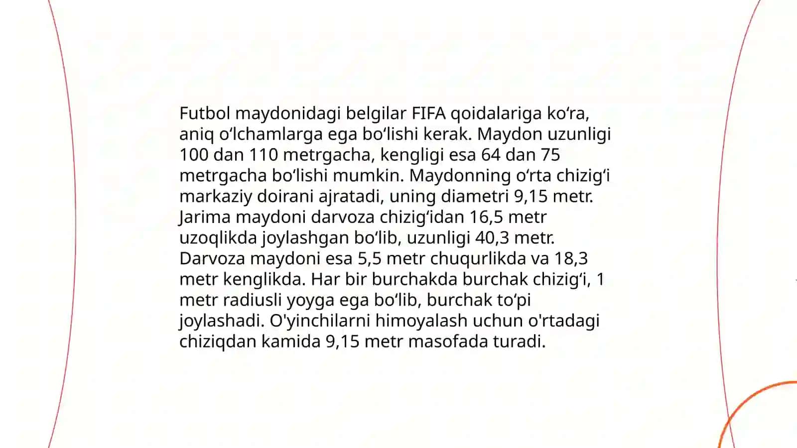 Futbol o’yin qoidalari 4