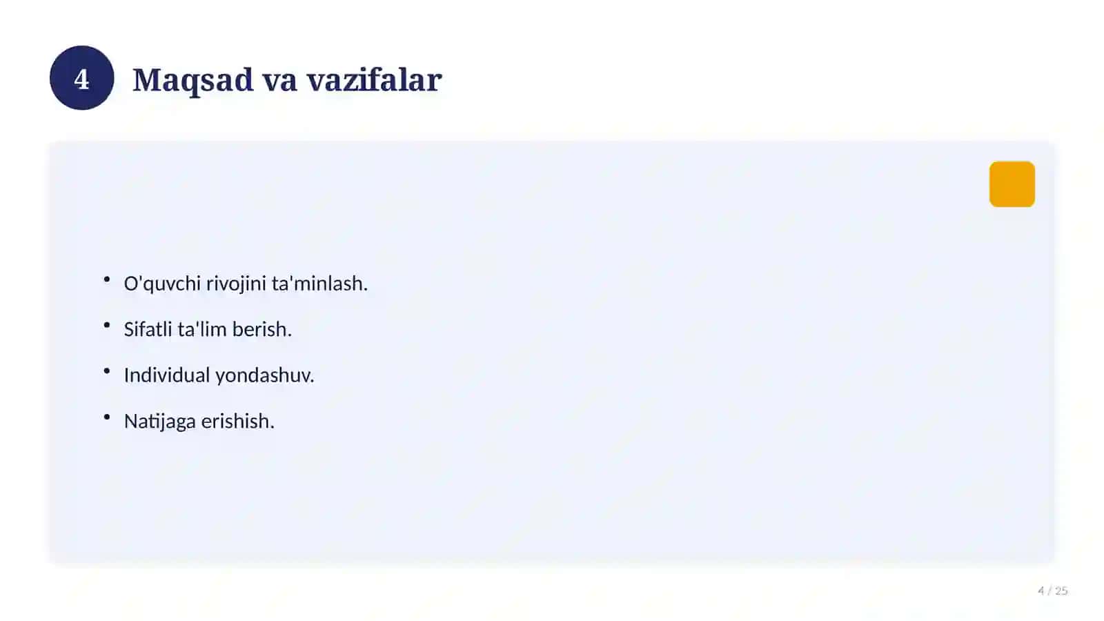 Pedagogik faoliyatida muloqot 4
