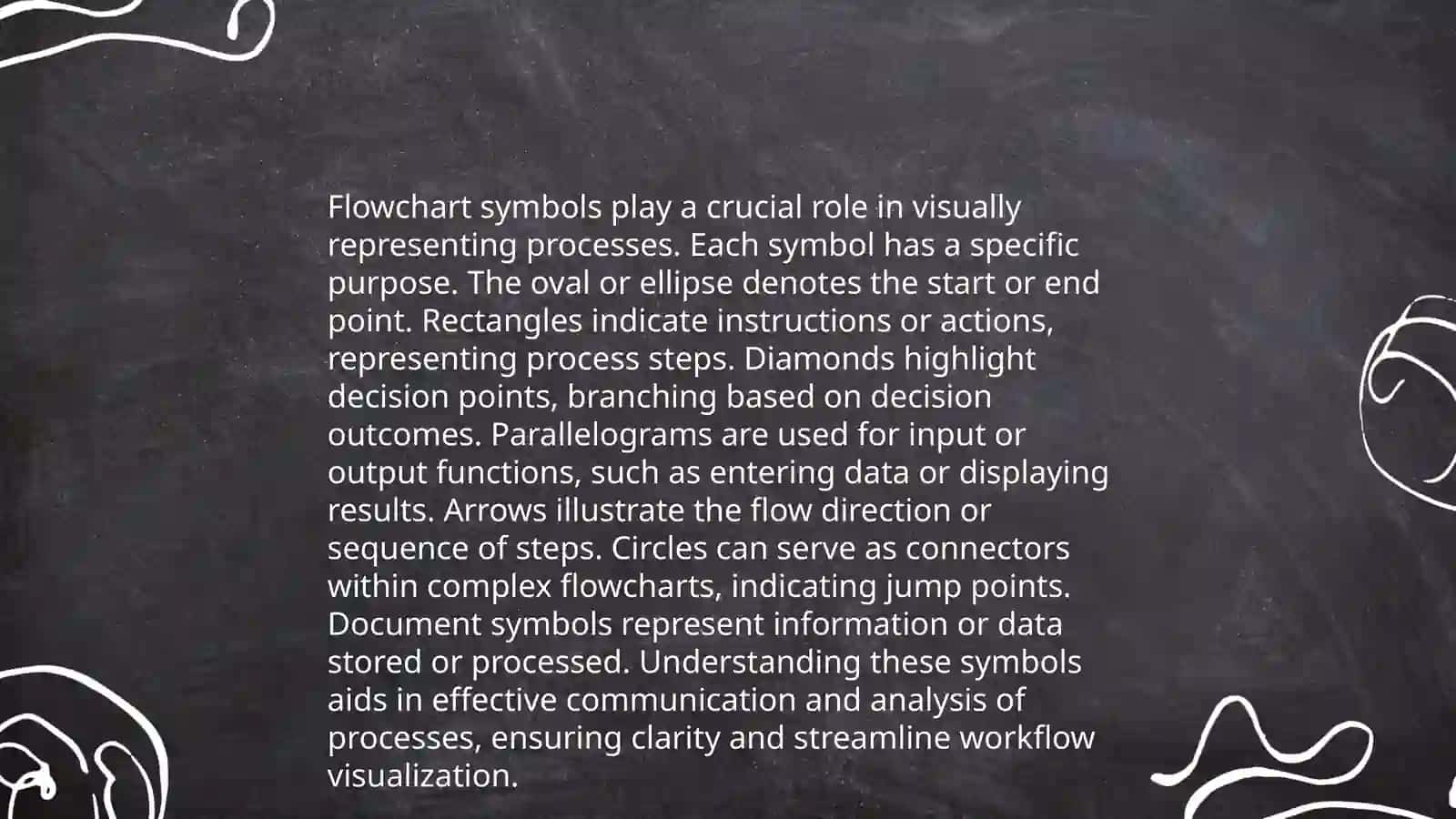 Compliting tables and flowcharts 4