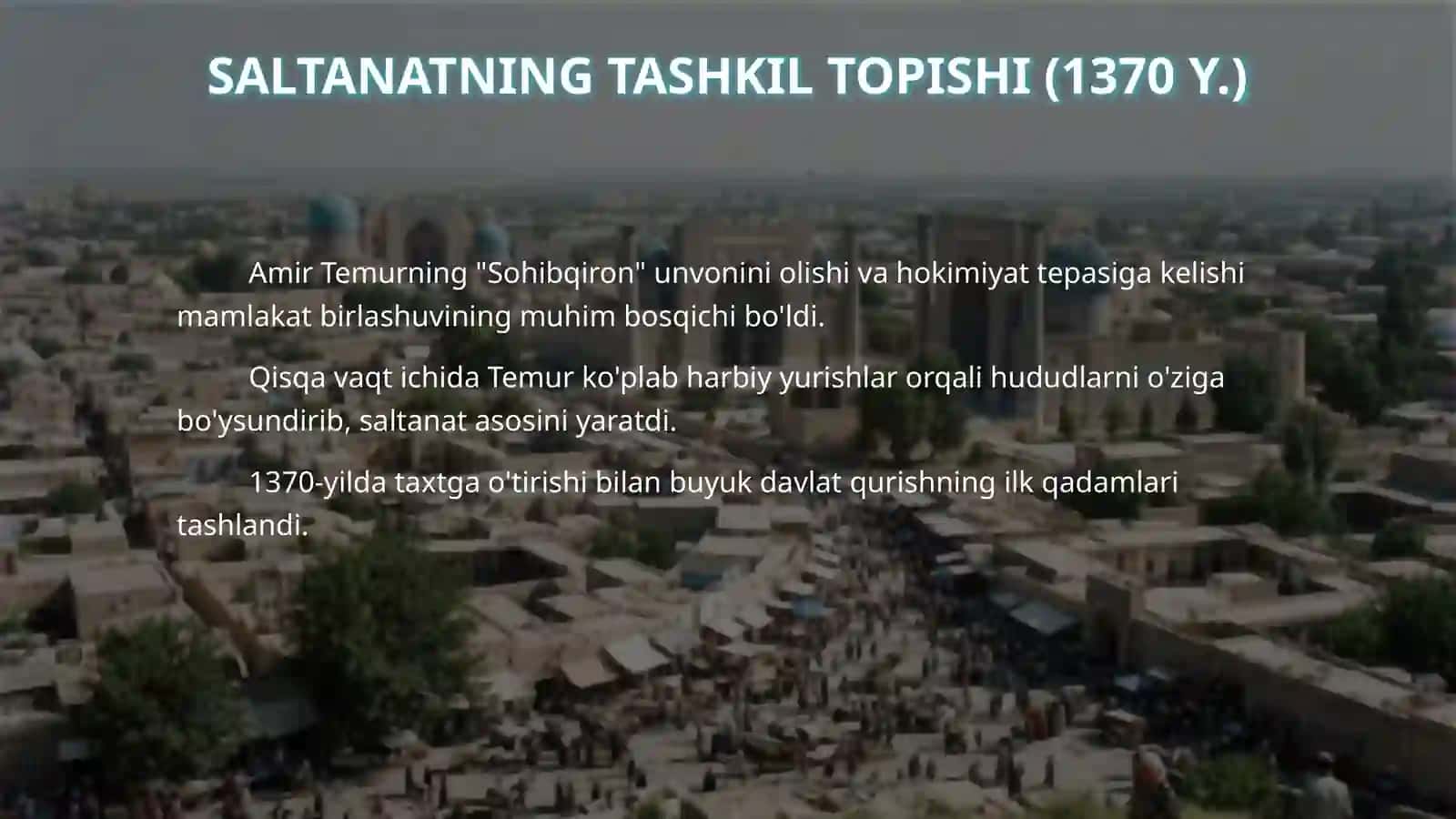 Amir Temur davlati 4