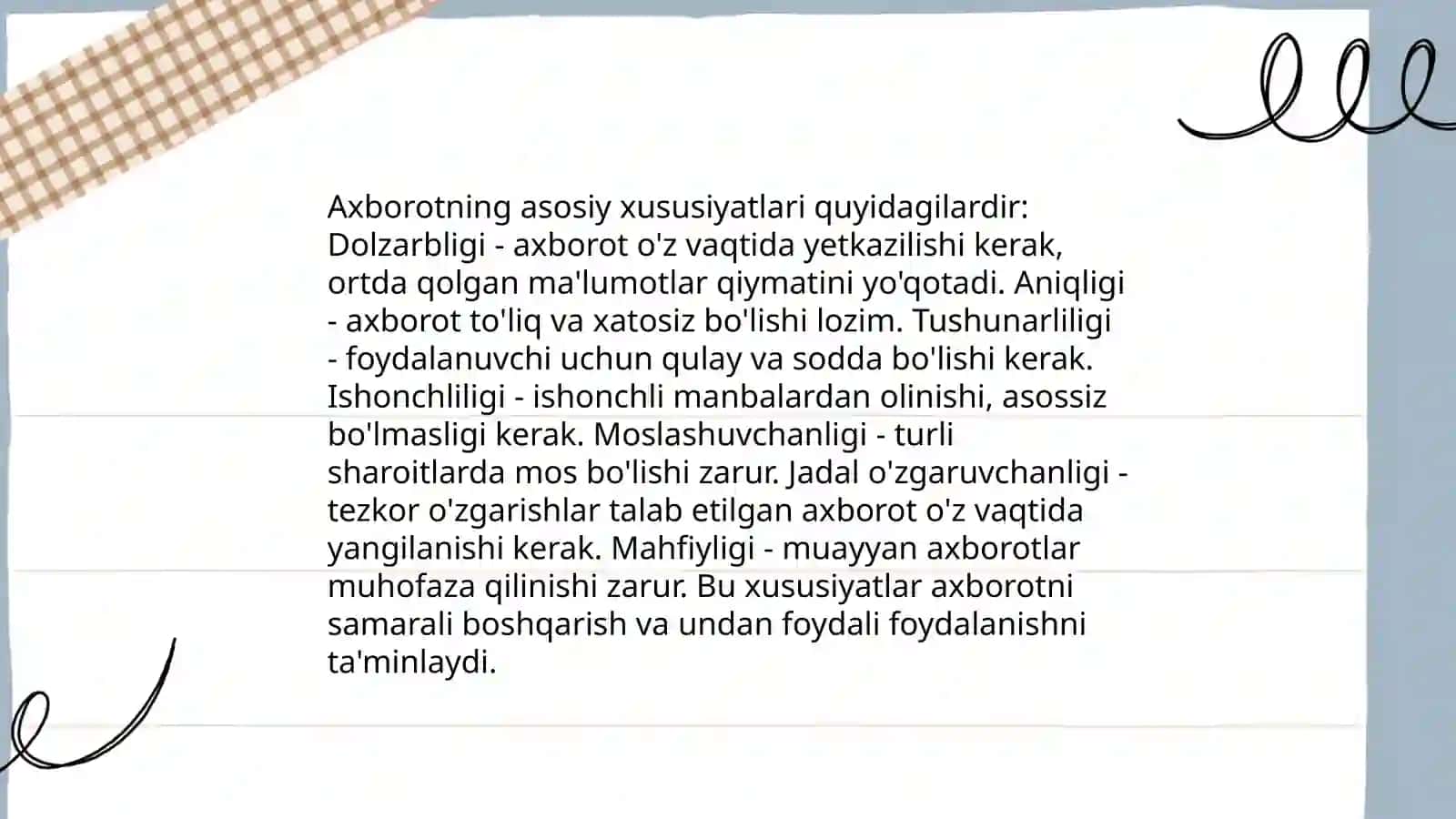 Axborot nima va uning manbalari 4
