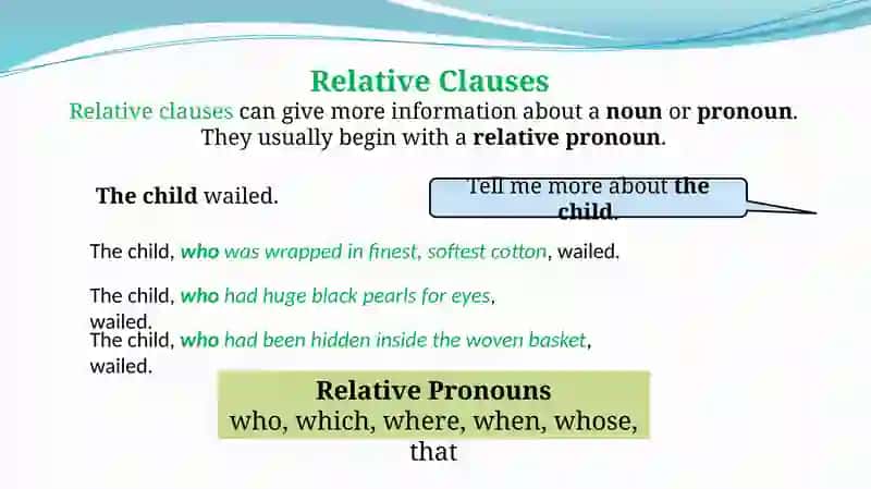 Relative Clauses 4