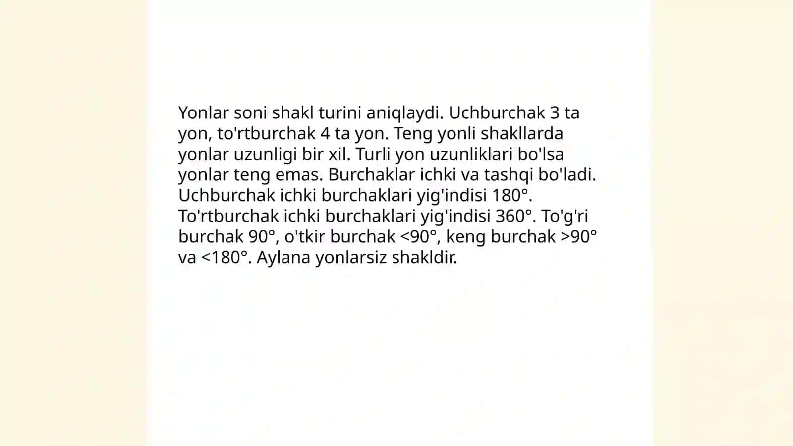 Geometrik shakllar 4