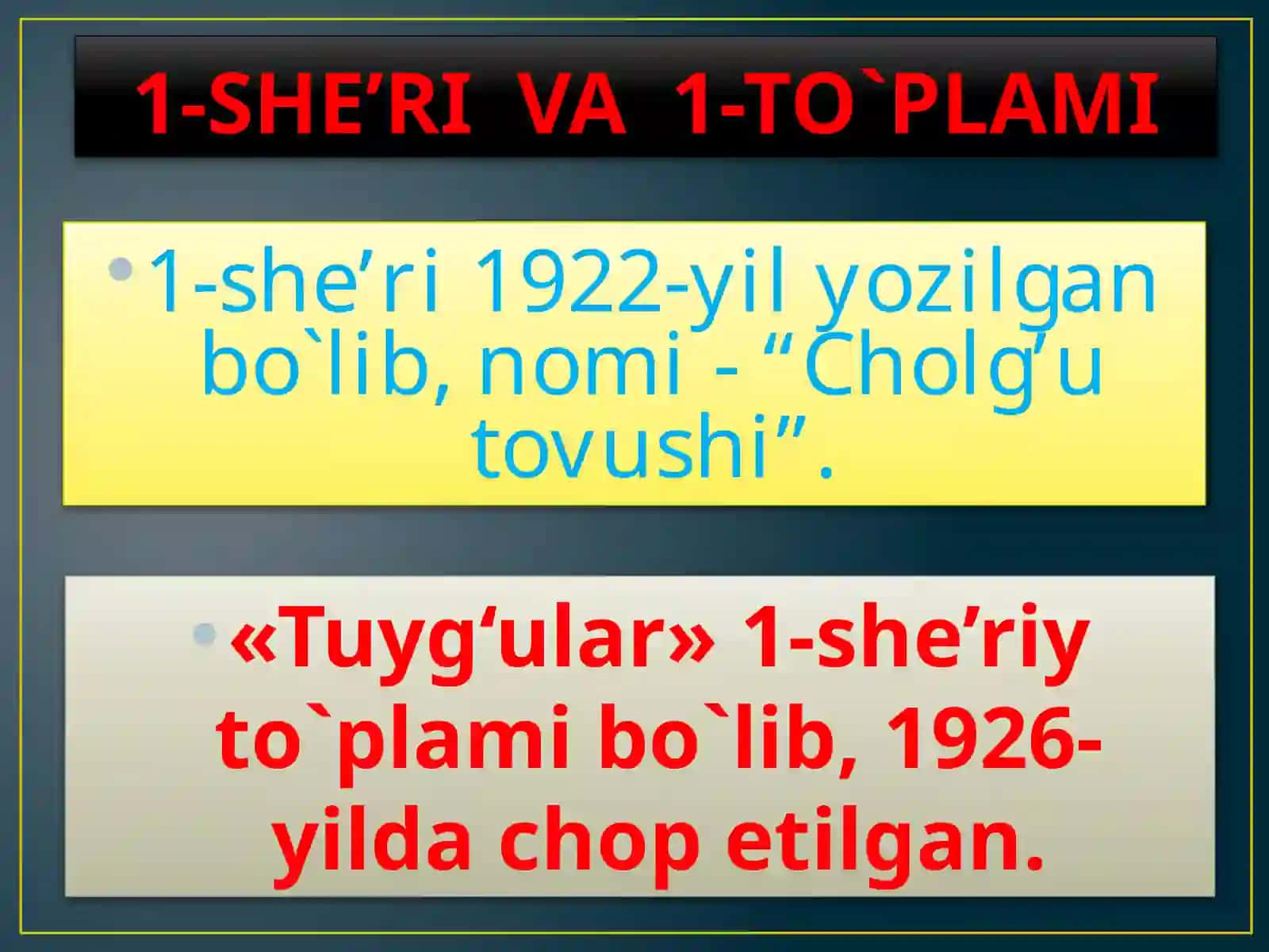 OYBEK 4