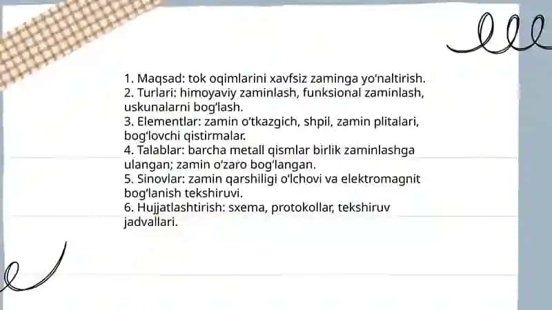 Elektr xavfsizligi 4