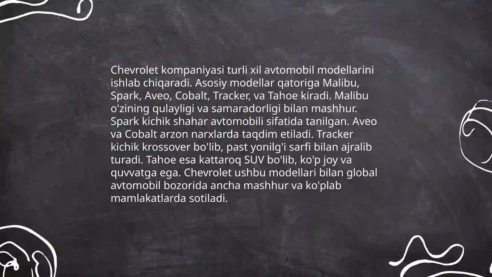 Chevrolet 4