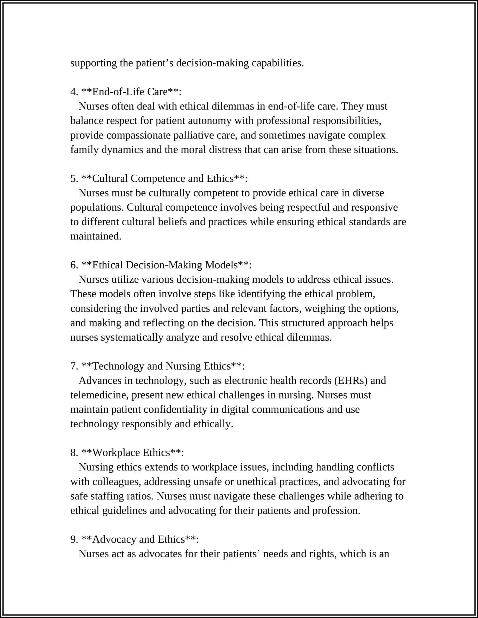 Nursing Ethics 4