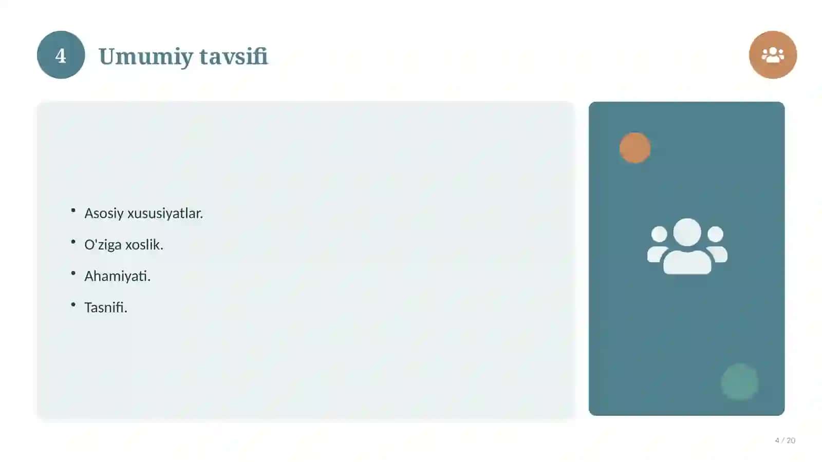 Geografiya fanidan 9-sinf loyiha ishi 4