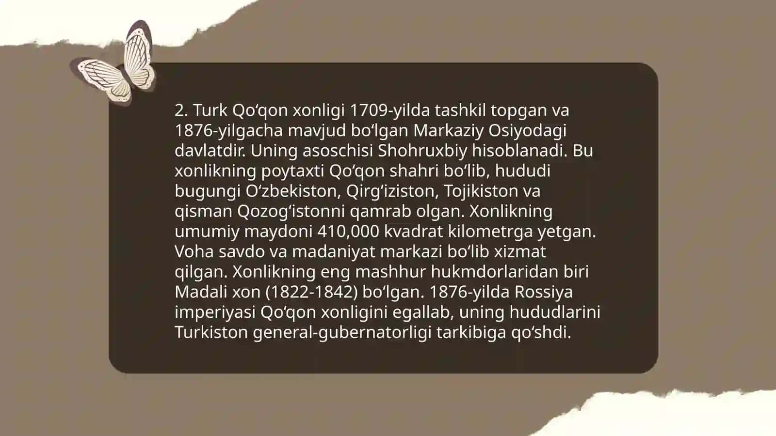 Oʻzbek davlatchiligining tarixiy asoslari 4