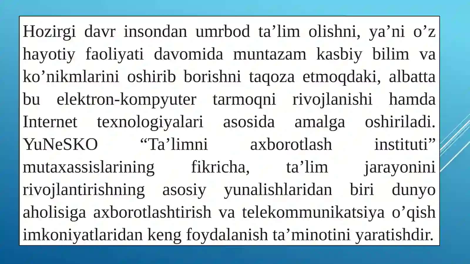 Elektron platformalar va ularda ishlash 4