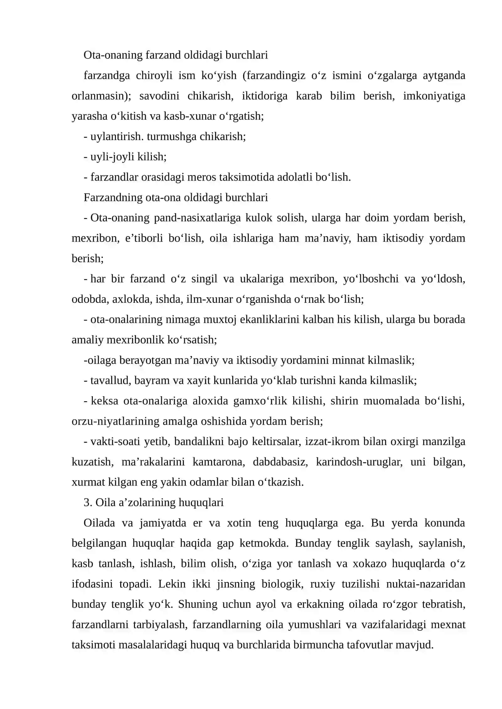Oilada tarbiya asoslari 4