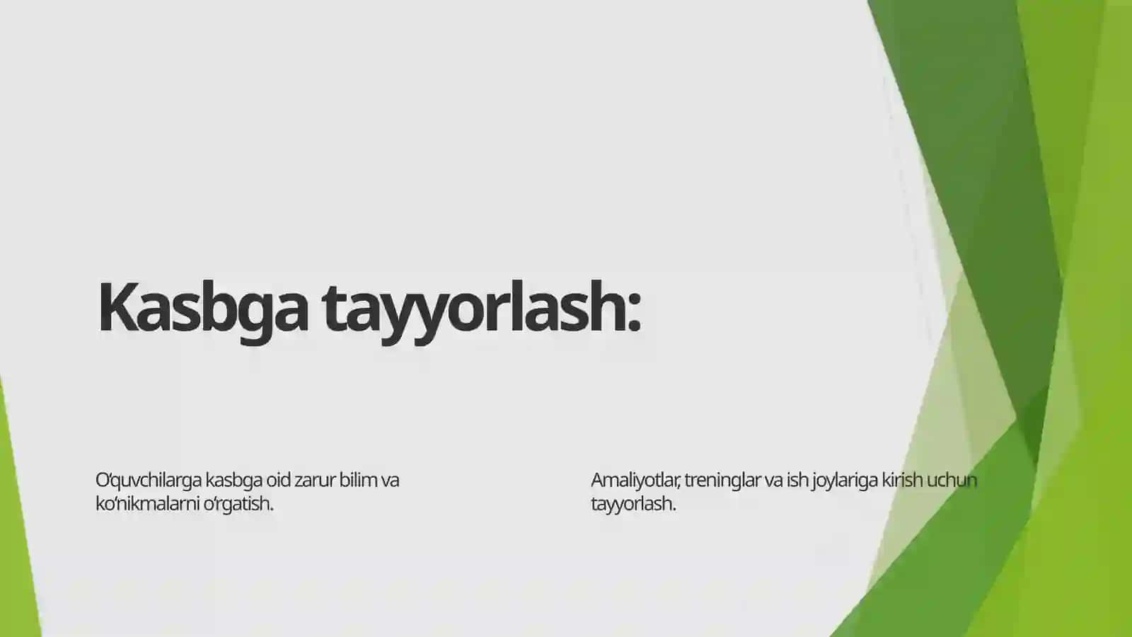 Kasb-hunarga yo‘naltirish 4
