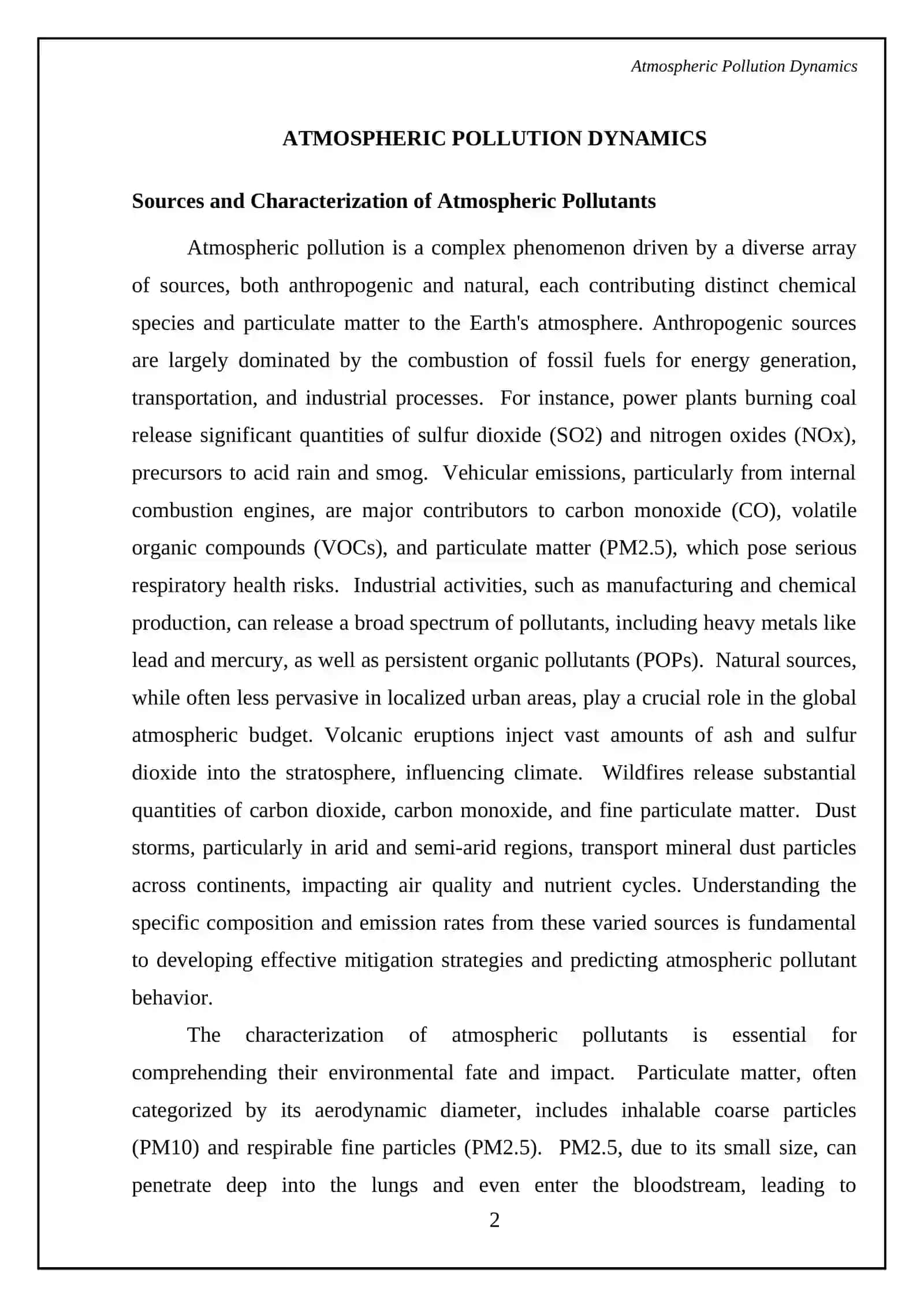 Environmental Problems 4