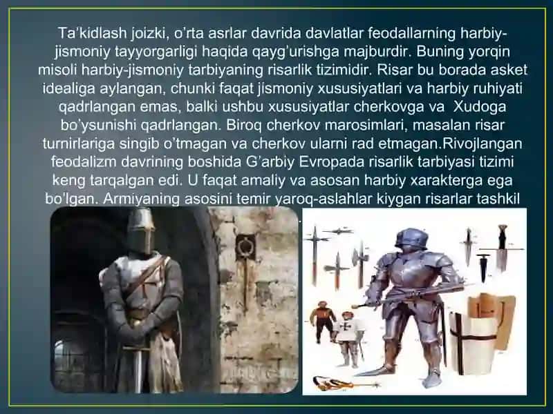 O‘rta asrlarda jismoniy tarbiya 4