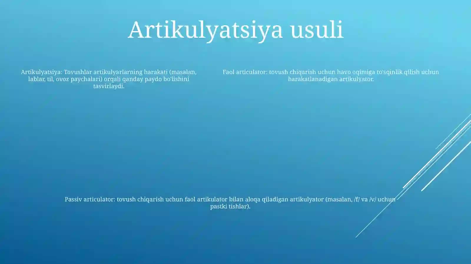 Nutq Tovushlarining Klassifikatsyasi 4
