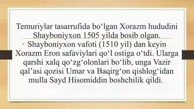 Oʼzbekxonliklari chegaralari 4