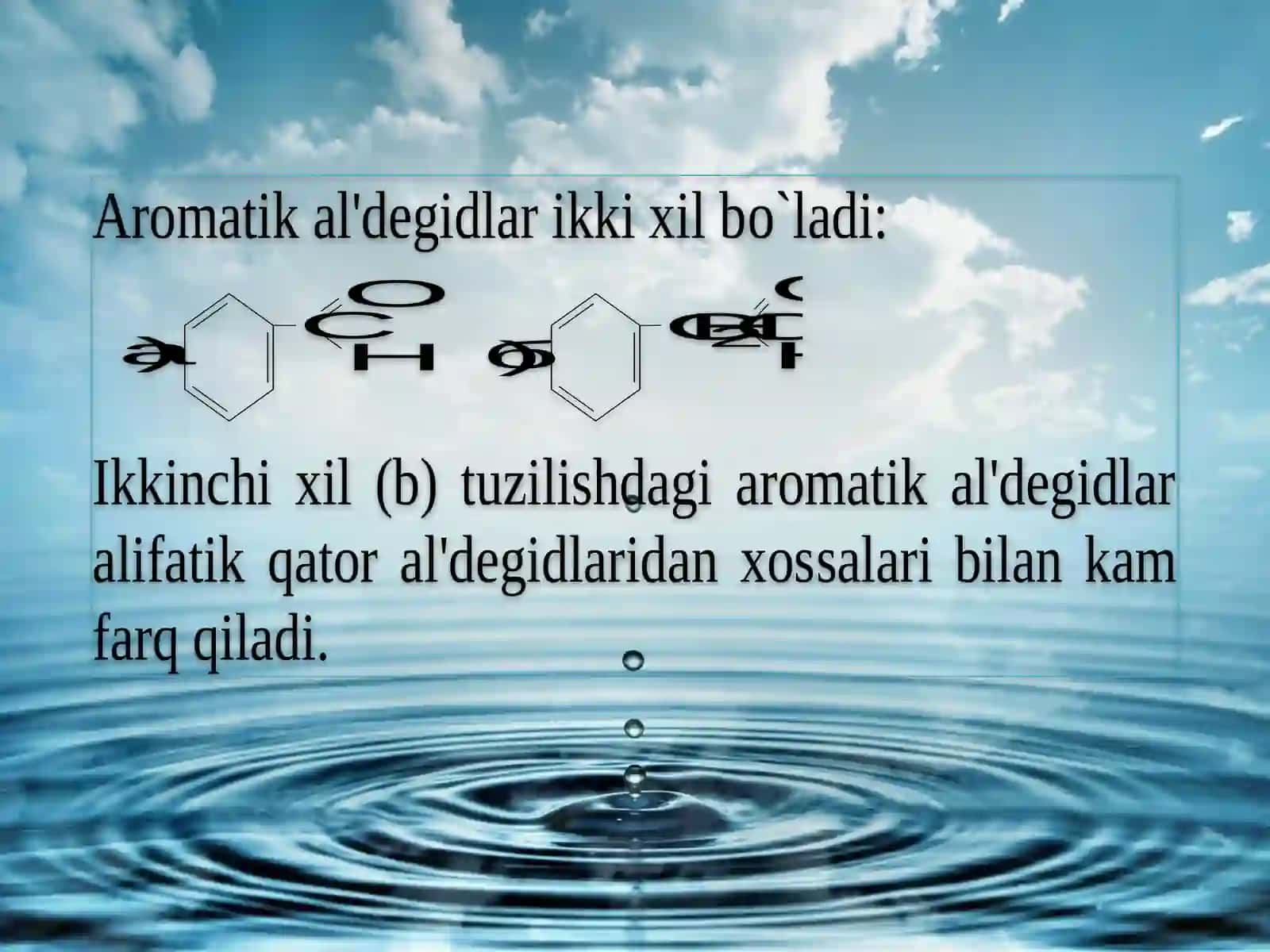 Aromatikaldegid vaketonlar 4