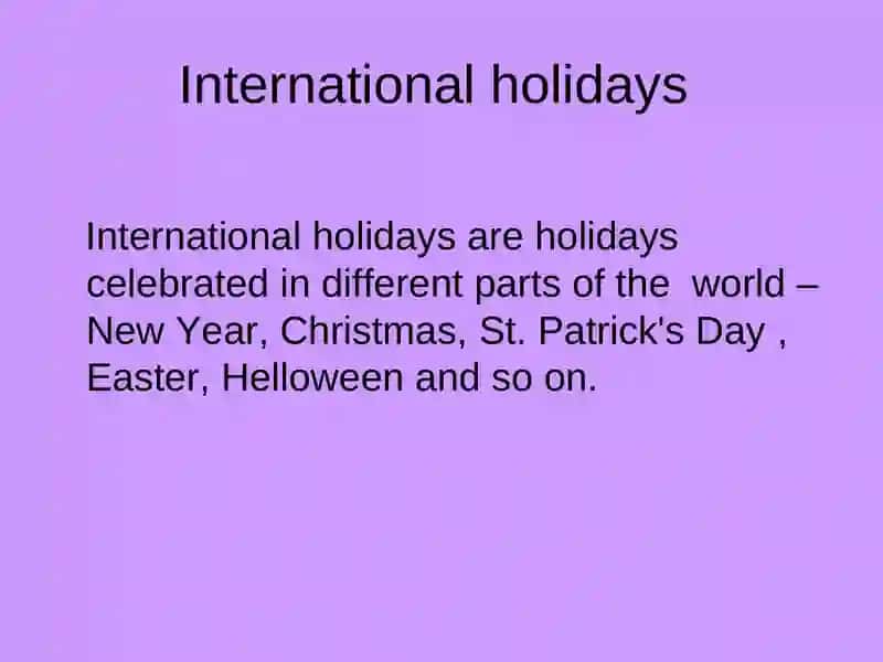 Holidays in the USA 4