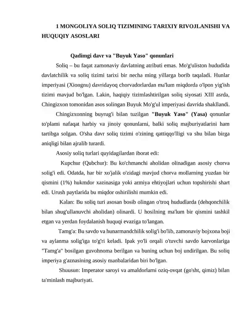 MONGOLIYA SOLIQ TIZIMI 4