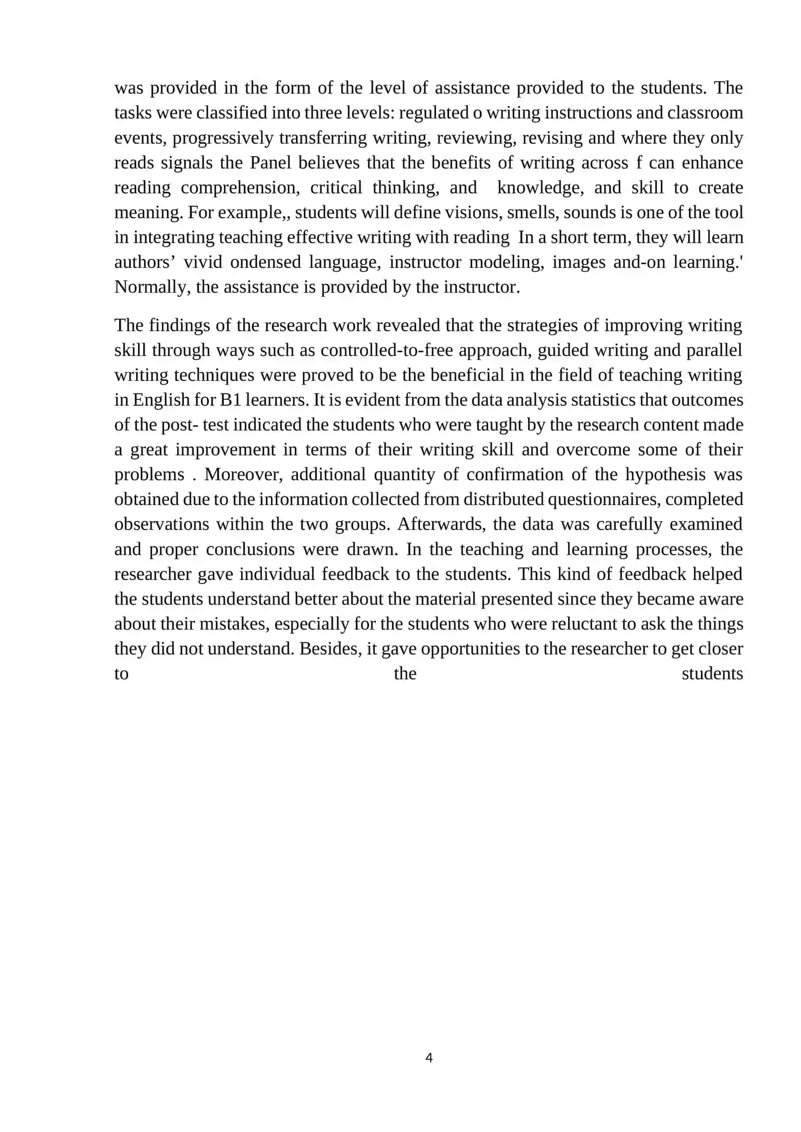 SOME IMPLICATIONS IN THE DESIGNING READING MATERIALS TO B1 LEVEL STUDENTS 4