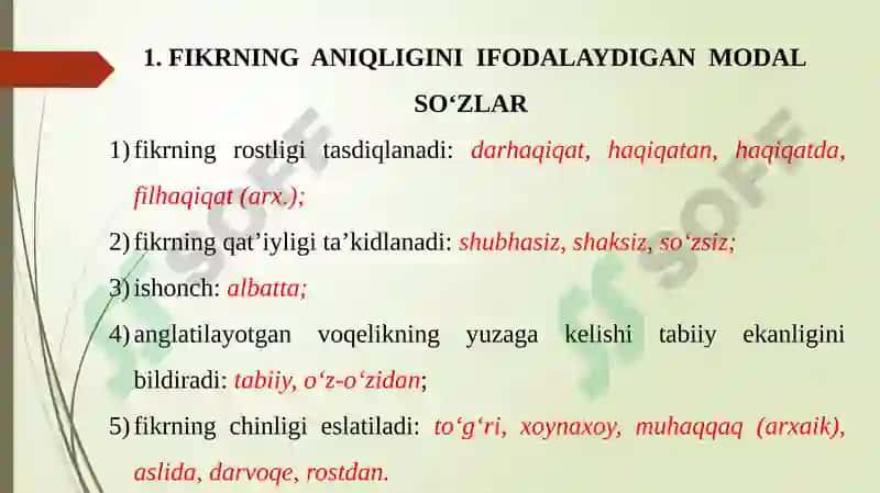 Alohida o‘lingan so‘zlar 4