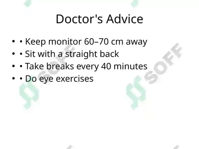 Computer Work: Health & Safety 4