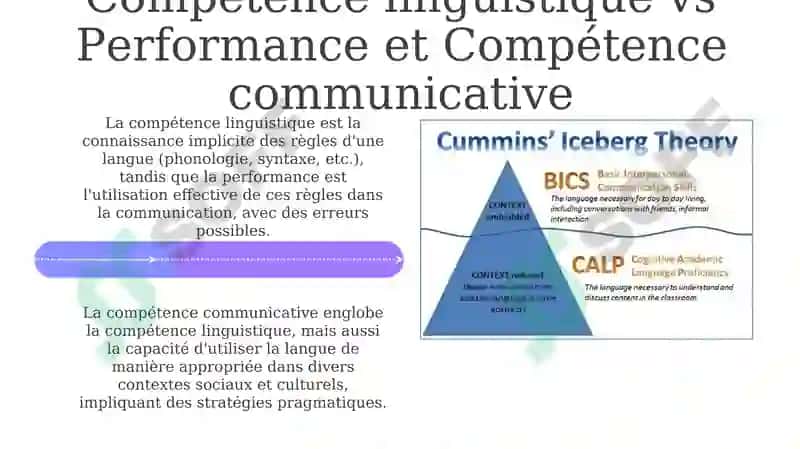 Le concept de compétence linguistique 4