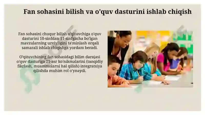 O'qituvchi qobilyati 4