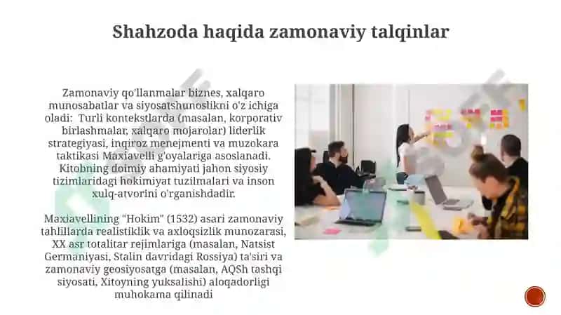 Makiavellining “Xukmdor” asari 4