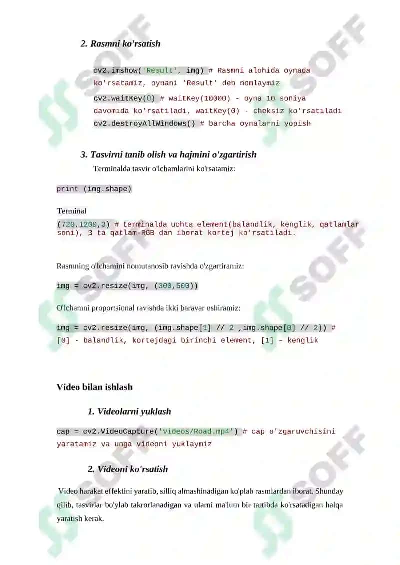 Tasvirni qayta ishlash 4