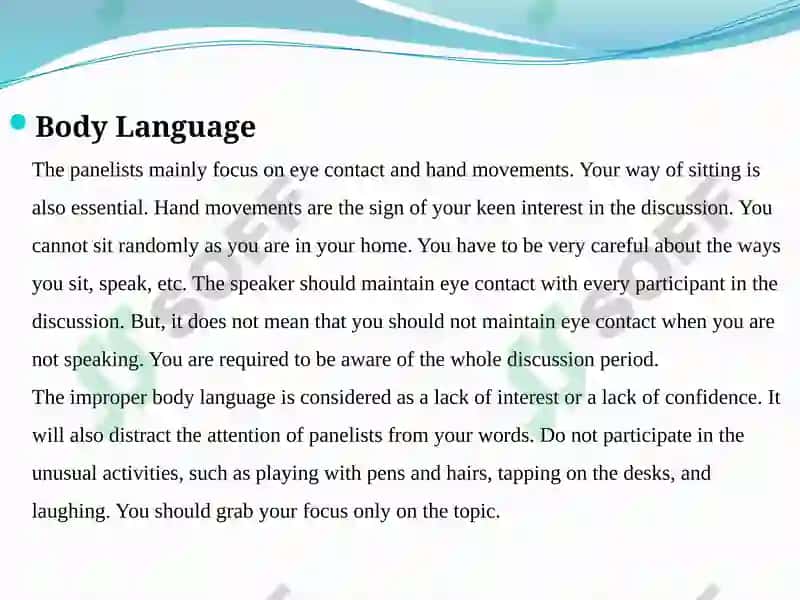 GROUP DISCUSSION 4