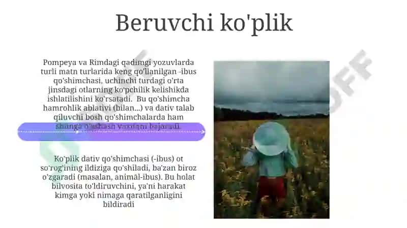 Genitiv, Dativ va Ablativ kasuslari 4