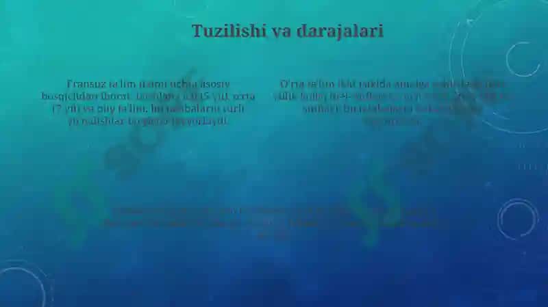 Fransiyata'limtizimi 4