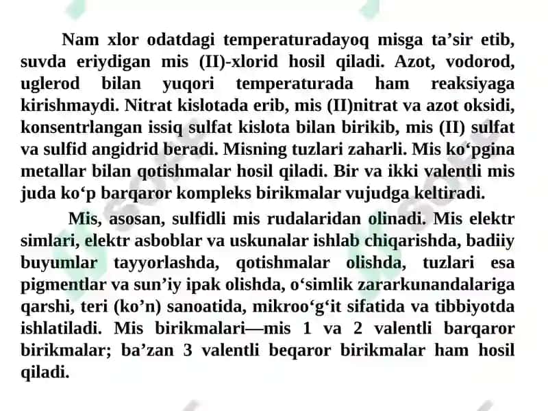 Davriysistemning b-Guruhi elementlari 4