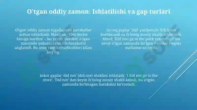 O'tgan oddiy zamon 4