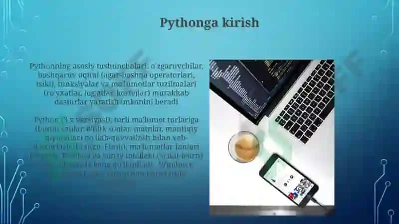 Python dasturlash tili 4