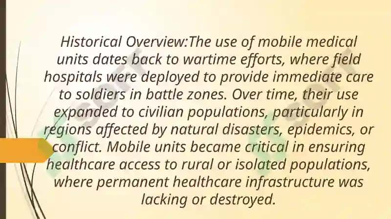 Mobile medical units in the world 4