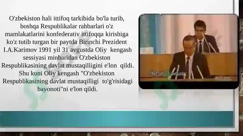O‘zbekistonning eng yangi tarixi 4
