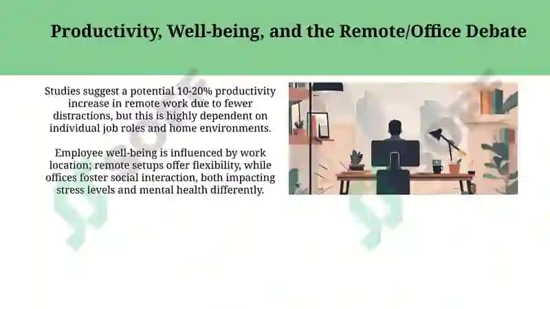 The future of work: Remote vs. Office-Based Environments 4